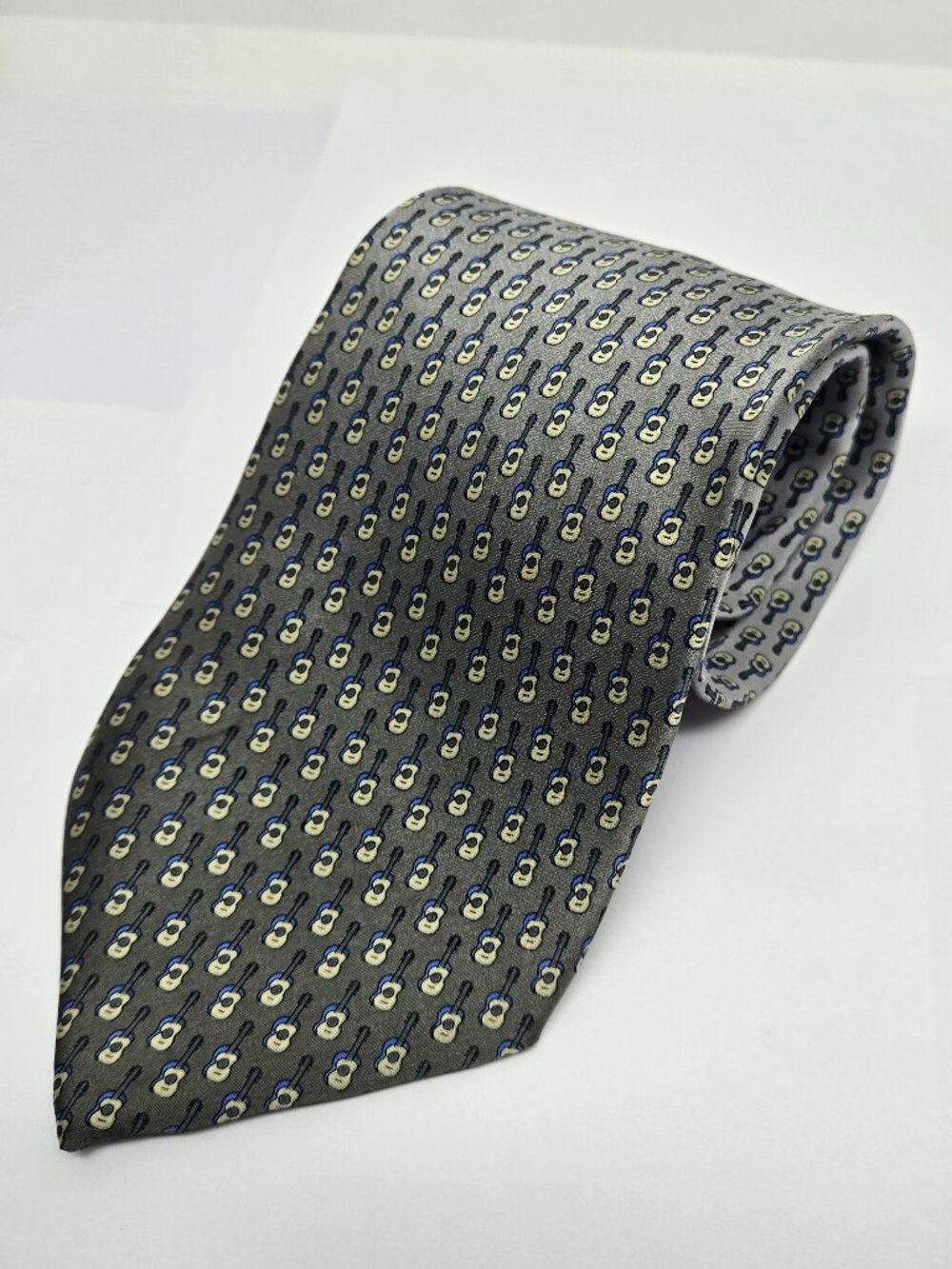 J. Garcia 100% Silk, Race Record Dream Coll 24 Tie, Guitar, Limited Edition 2007